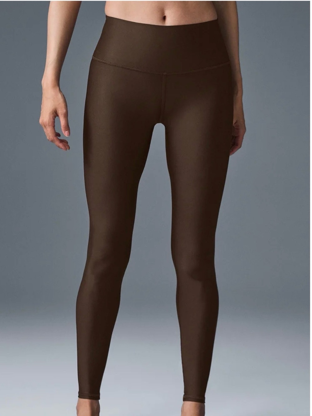 EUC Alo Yoga High-Waist Airlift Legging Full Length Espresso